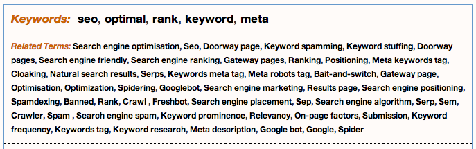 Metaglossary.com - Definitions for "search engine optimization" 2014-08-11 14-56-26