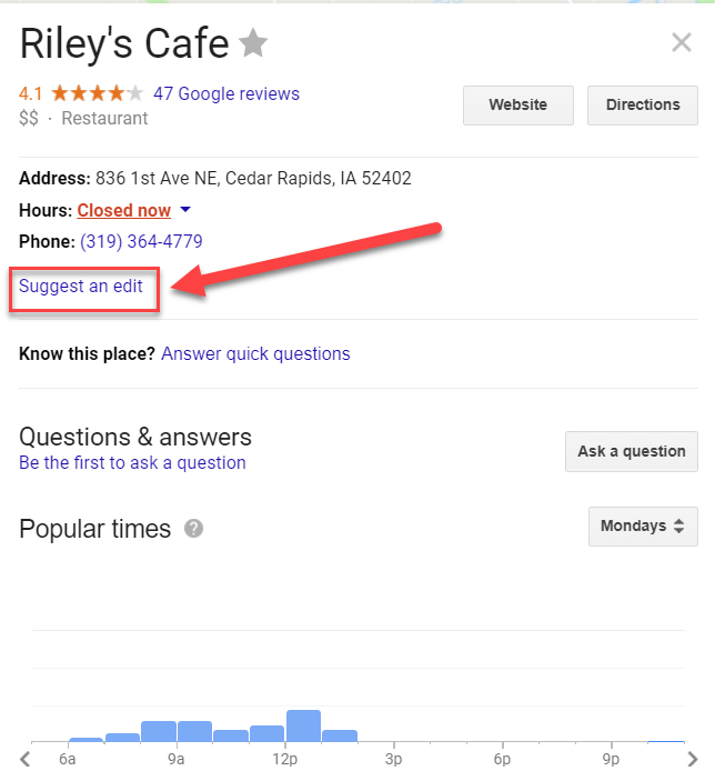 How to optimize your Google My Business listing